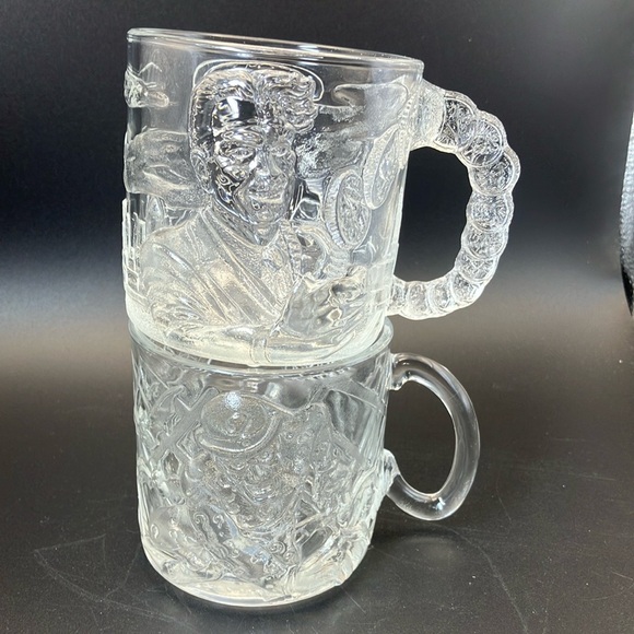Batman Forever McDonald’s Villian Glass Mug Set- 1995 - Picture 13 of 16